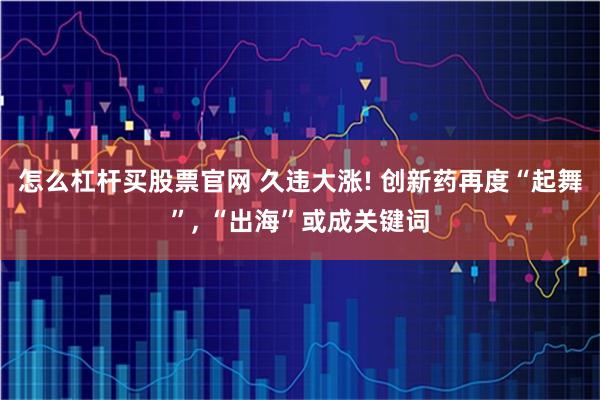 怎么杠杆买股票官网 久违大涨! 创新药再度“起舞”, “出海”或成关键词