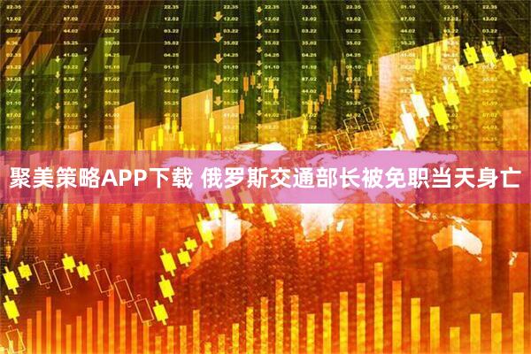 聚美策略APP下载 俄罗斯交通部长被免职当天身亡